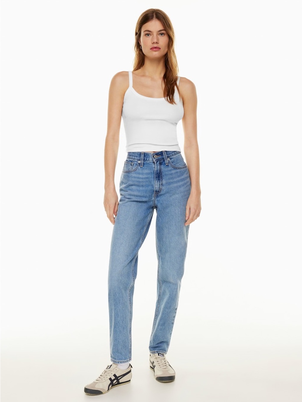 Levi’s ‘80s Mom Jean in Medium Indigo Worn In